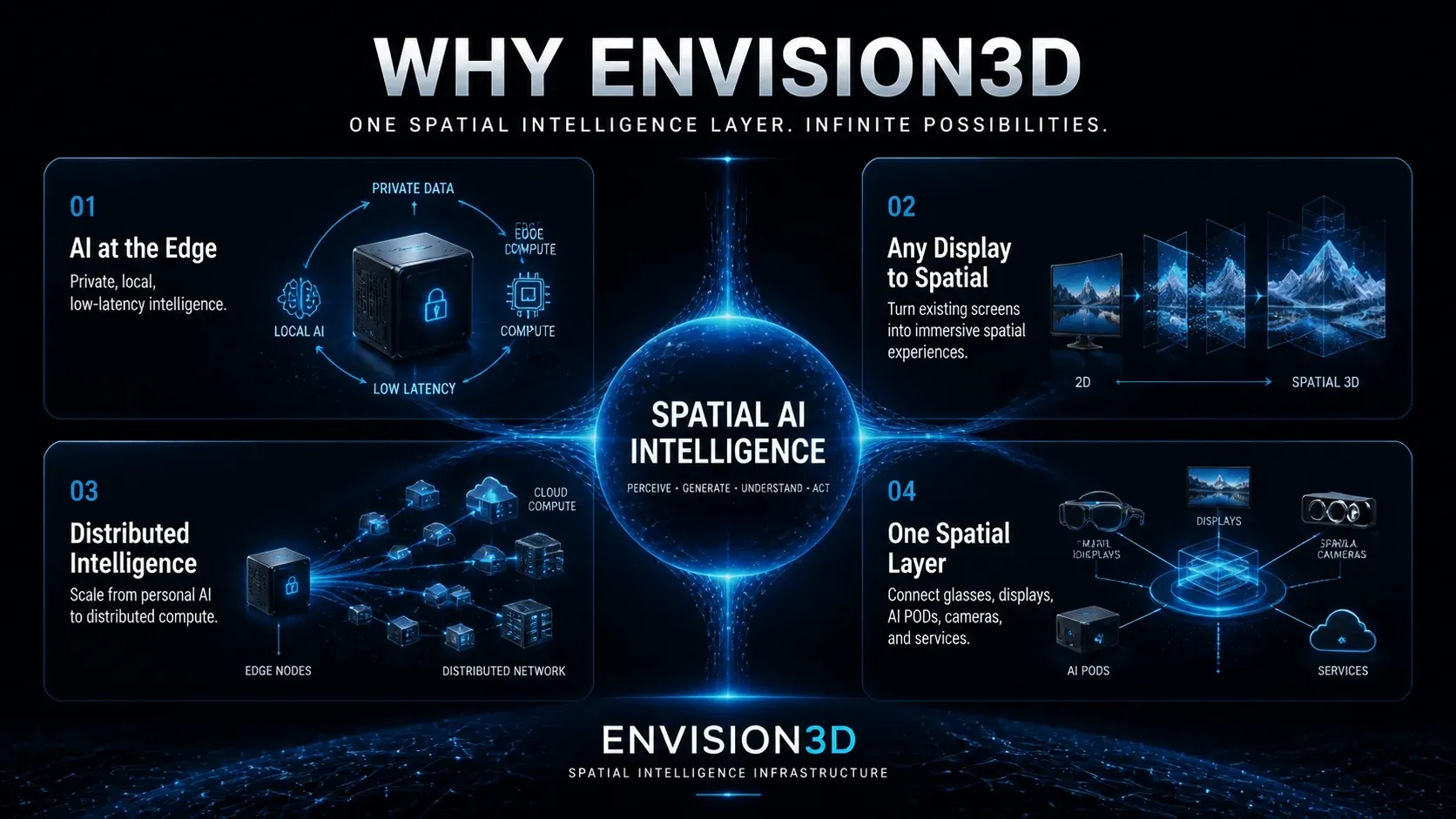 How the ENVISION spatial AI network works